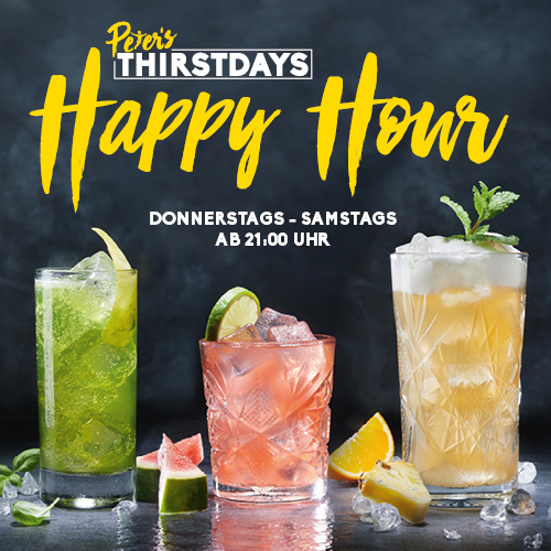 Getränke Happy Hour